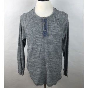 Lucky Brand Waffle Knit Thermal Shirt